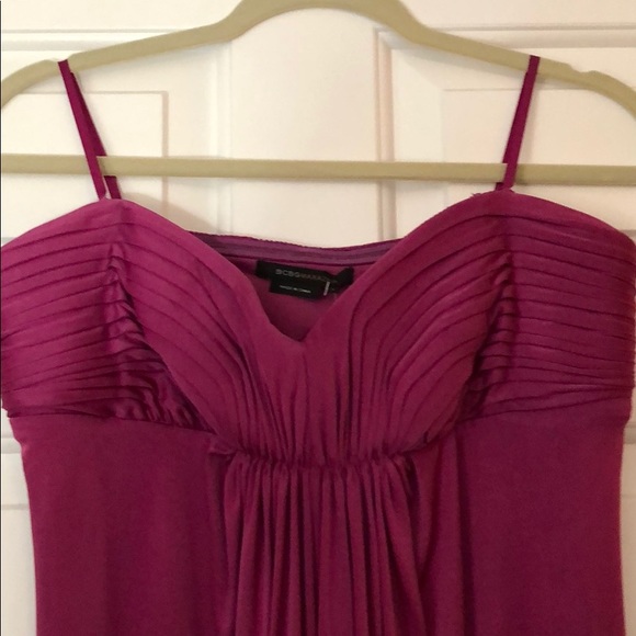 NWT BCBG Strapless Top with Ruched Detail - Picture 2 of 4